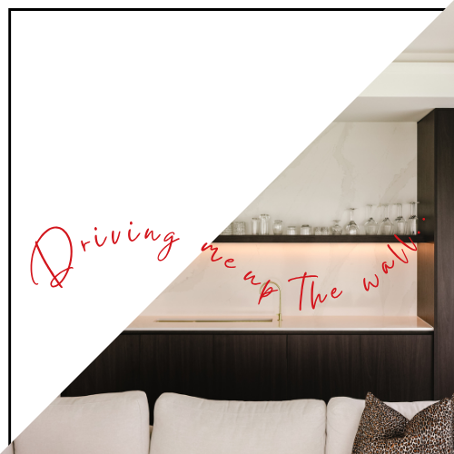 Driving me up the wal